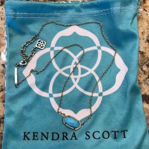 Kendra Scott Turquoise Elisa Necklace